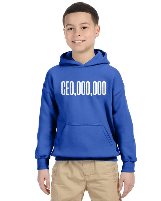 CEO,OOO,OOO   Kids Hoodie