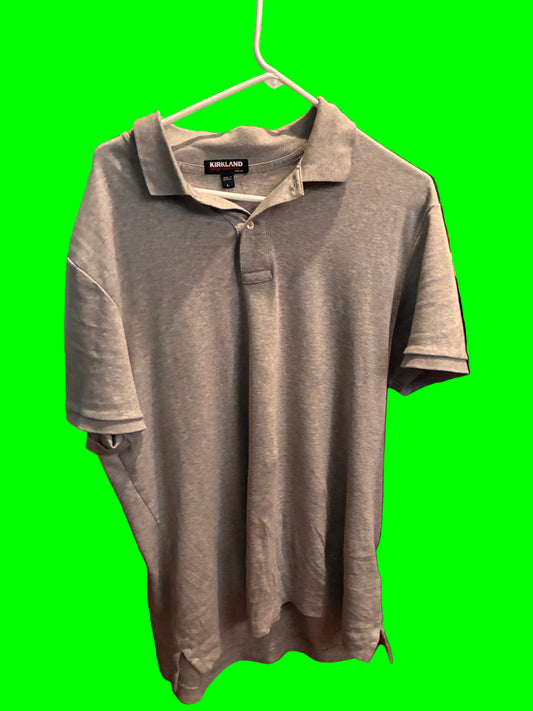 Kirkland Signature Gray Polo