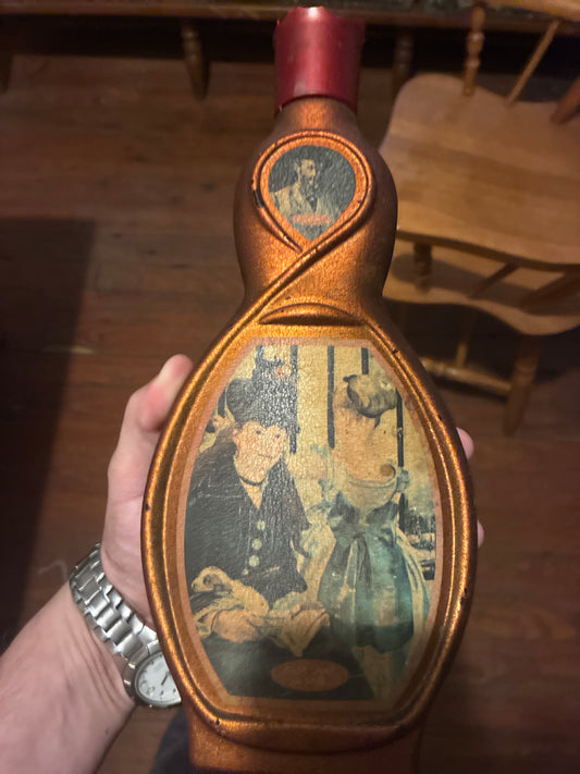 Vintage 70’s-80s Jim Bean or competitors Liquor bottle